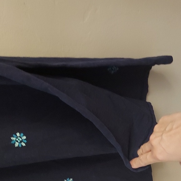 J.JILL Navy Sleeveless VNeck Pullover Maxi Dress - Picture 8 of 13